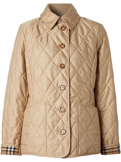 burberry quilted jacket pre owned|Burberry quilted jacket outlet price.